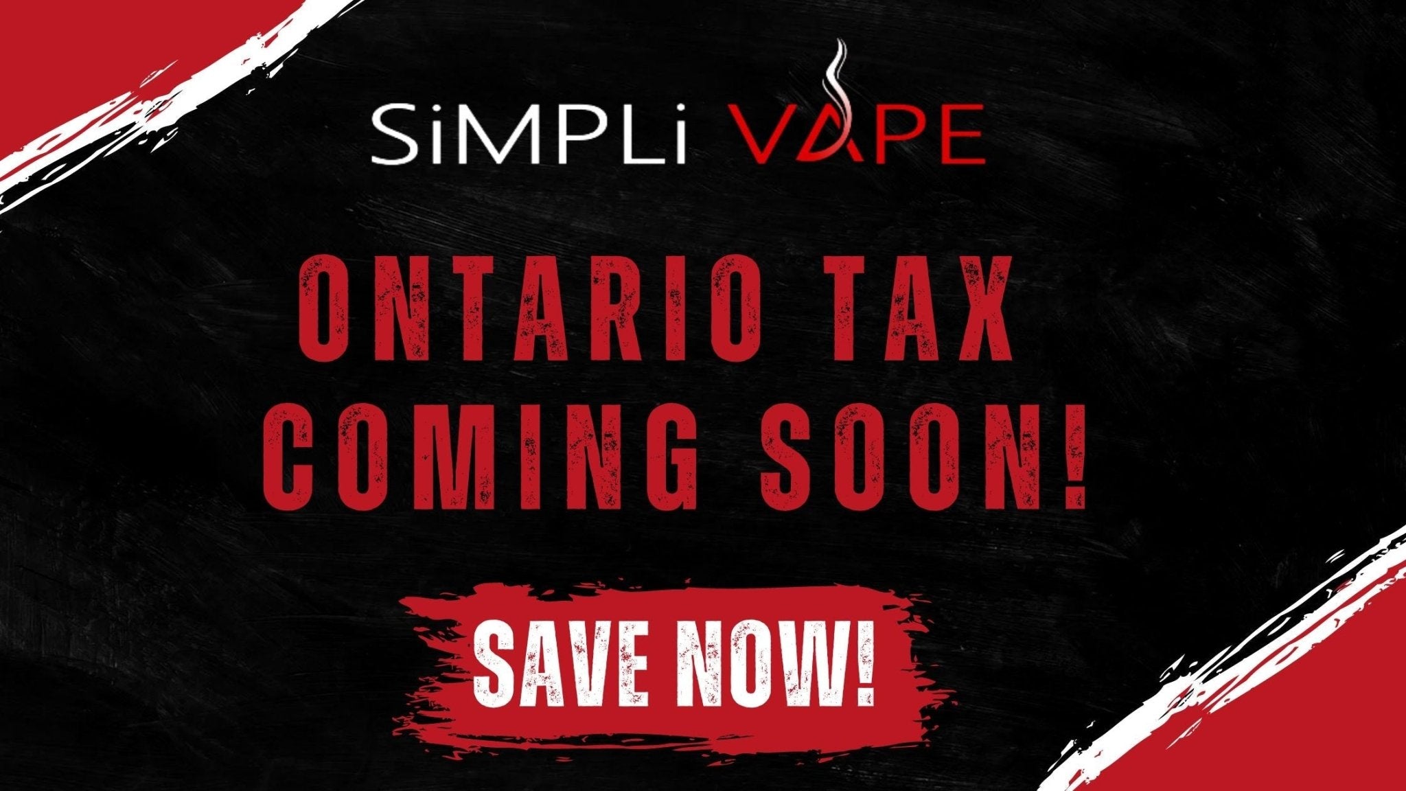 Everything You Need to Know about The New Vape Tax in Ontario – Simpli Vape