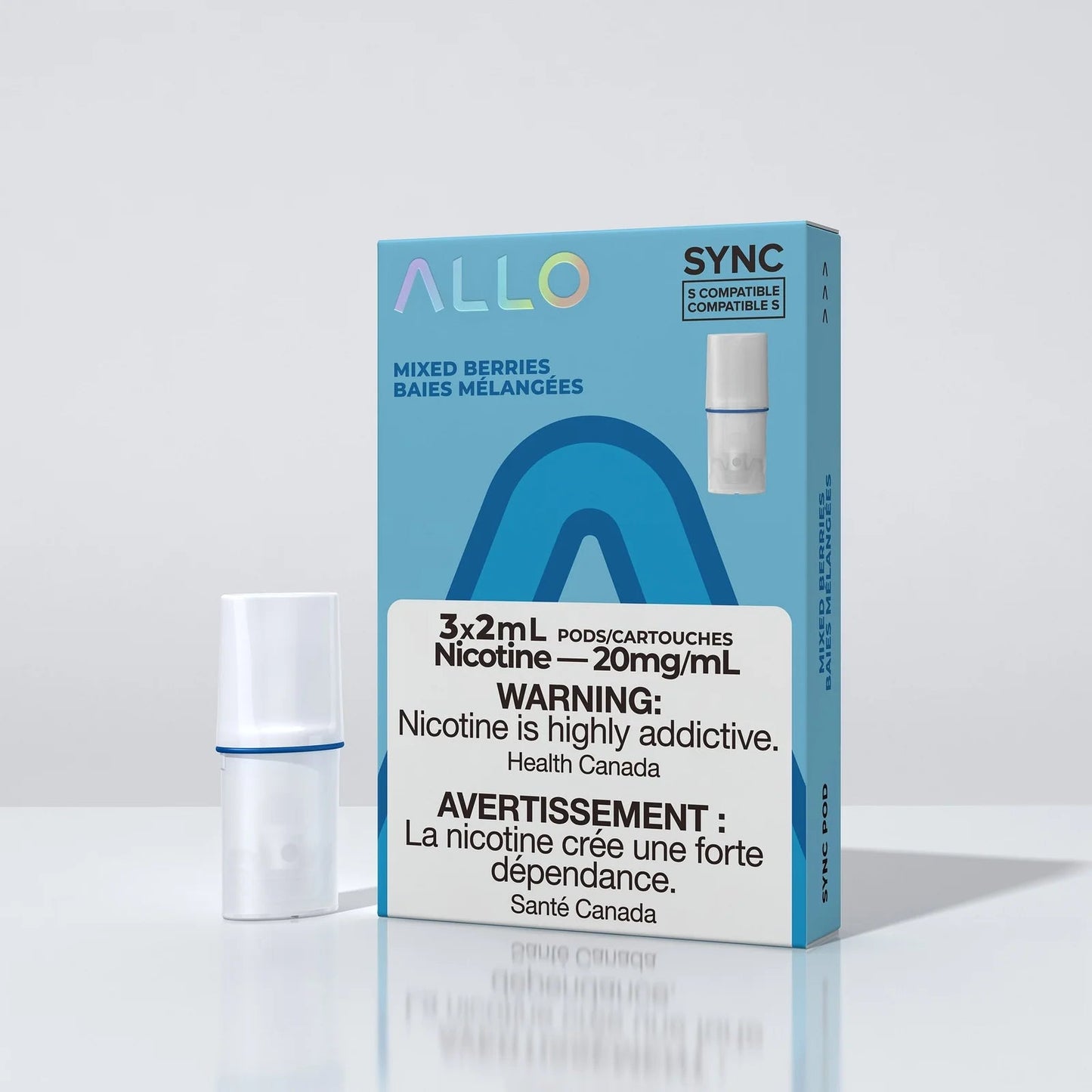 Allo Sync Pod Pack - Mixed Berries - Simpli Vape - Canada shipping and delivery