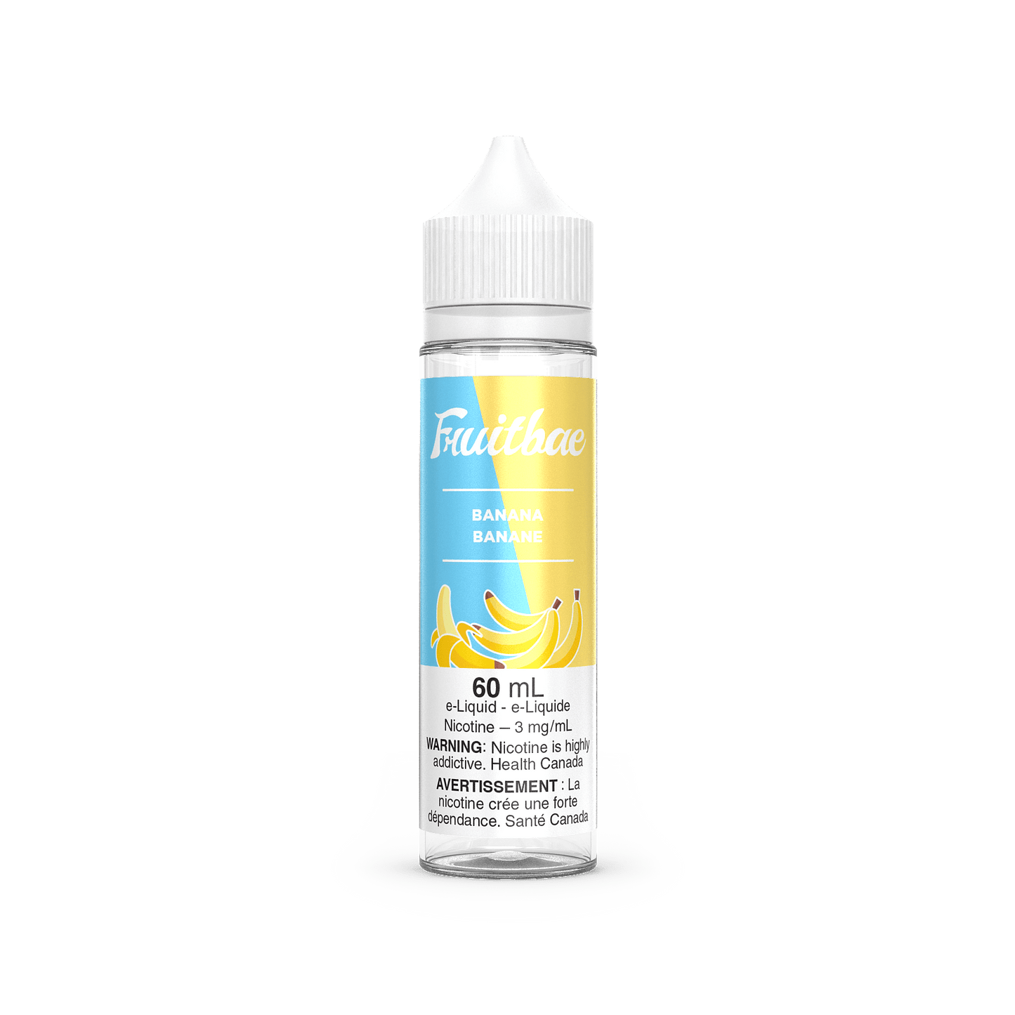 BANANA BY FRUITBAE - 60mL Freebase E - Liquid - Simpli Vape - Canada shipping and delivery