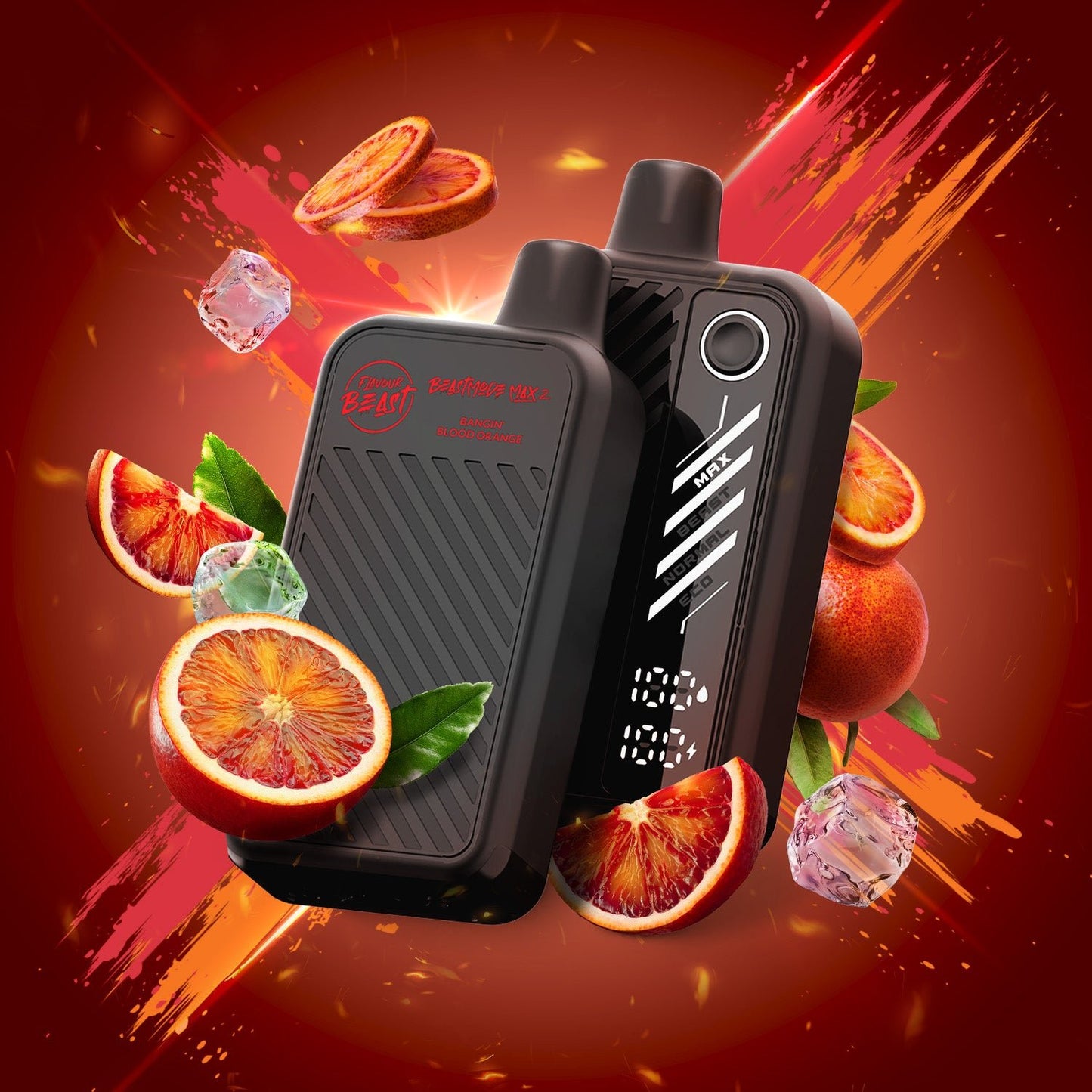 Bangin' Blood Orange - Beast Mode Max 2 Disposable By Flavour Beast - Simpli Vape - Canada shipping and delivery