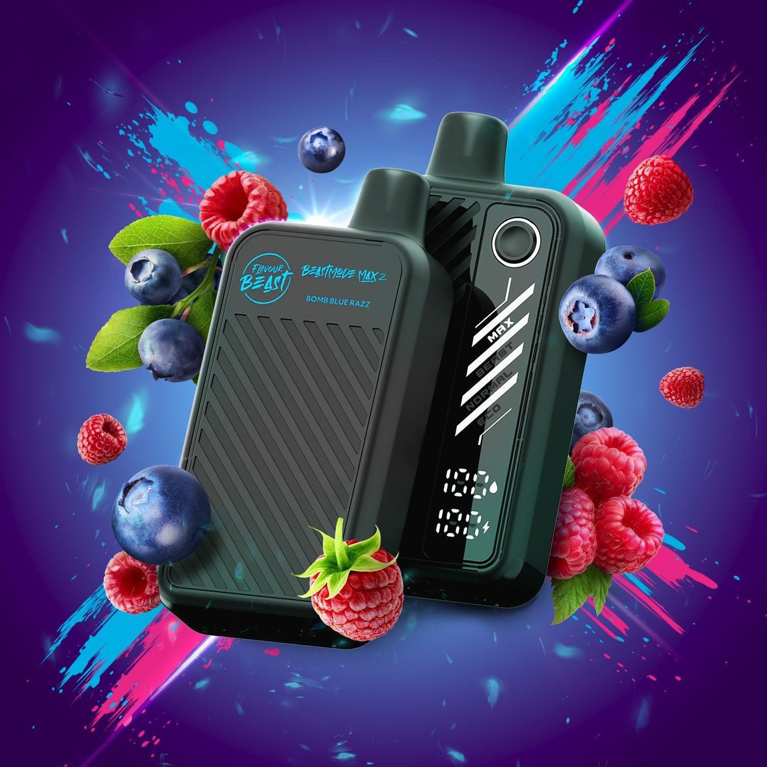 Bomb Blue Razz - Beast Mode Max 2 Disposable By Flavour Beast - Simpli Vape Bomb Blue Razz - Beast Mode Max 2 Disposable By Flavour Beast - Simpli Vape
