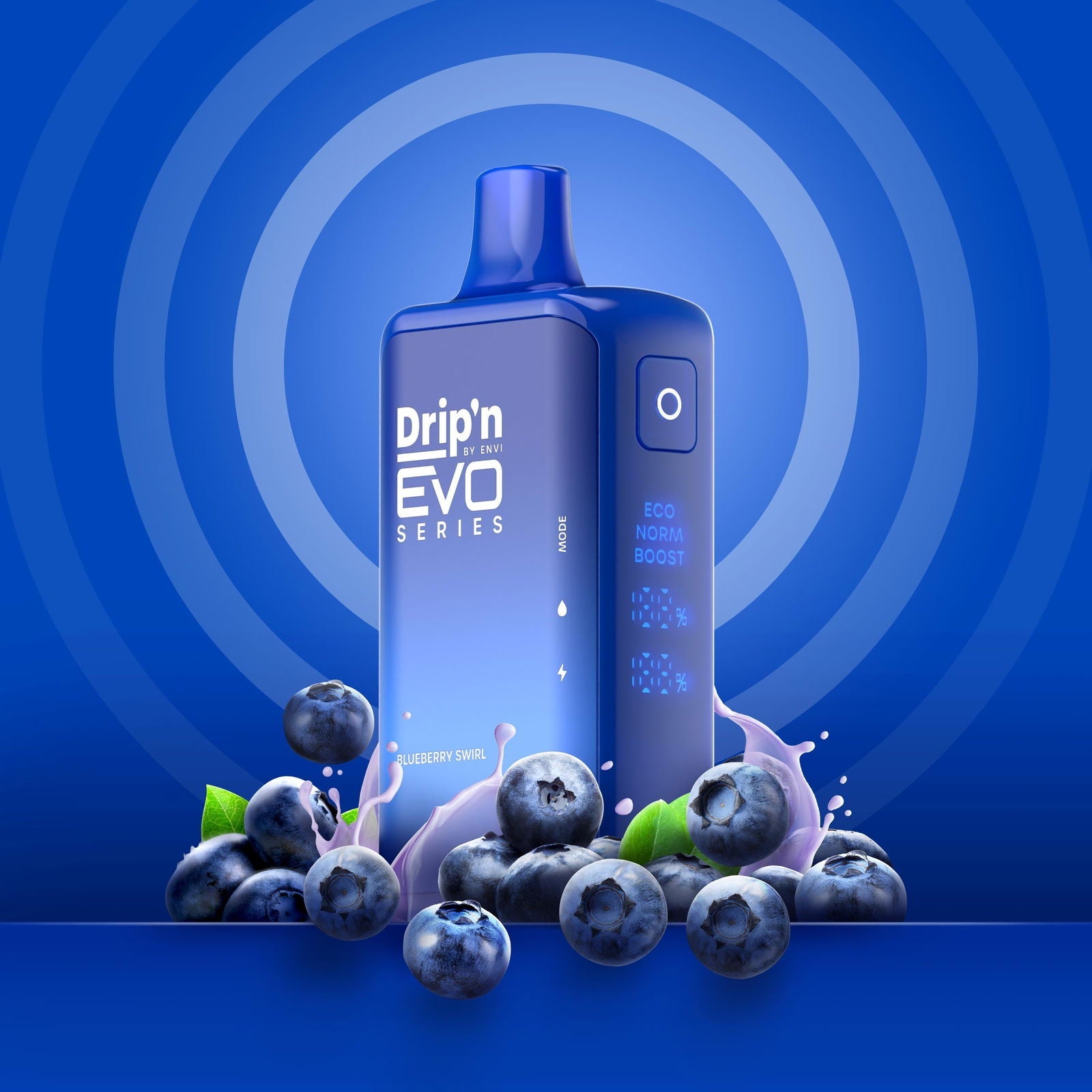 Drip'n EVO 28K Disposable Vape - Blueberry Swirl - Simpli Vape Drip'n EVO 28K Disposable Vape - Blueberry Swirl - Simpli Vape