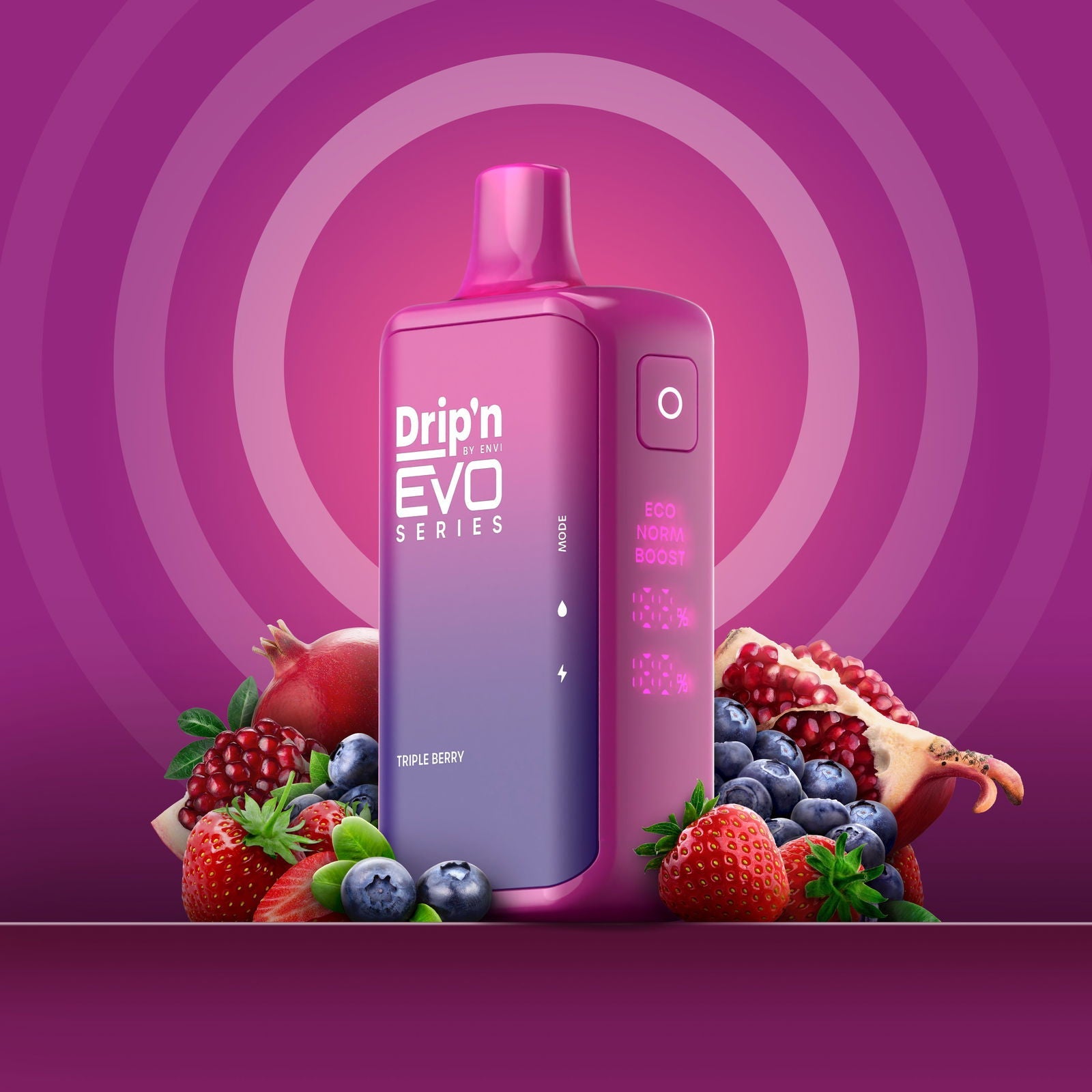 Drip'n EVO 28K Disposable Vape - Triple Berry - Simpli Vape Drip'n EVO 28K Disposable Vape - Triple Berry - Simpli Vape