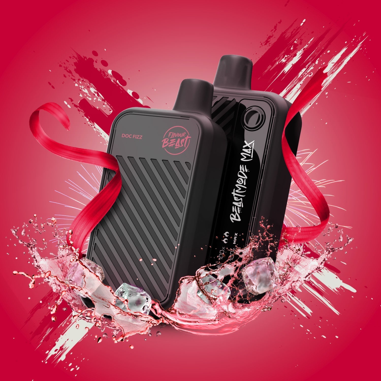 Flavour Beast Beast Mode Max Doc Fizz Iced - Simpli Vape Flavour Beast Beast Mode Max Doc Fizz Iced - Simpli Vape