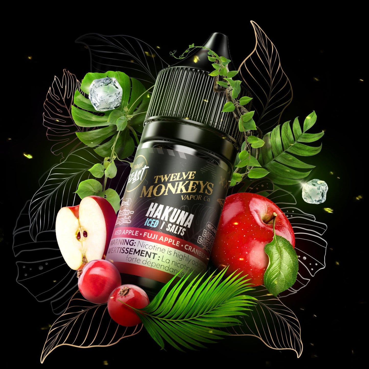 Flavour Beast X Twelve Monkeys E - Liquid - Hakuna Iced - Simpli Vape - Canada shipping and delivery
