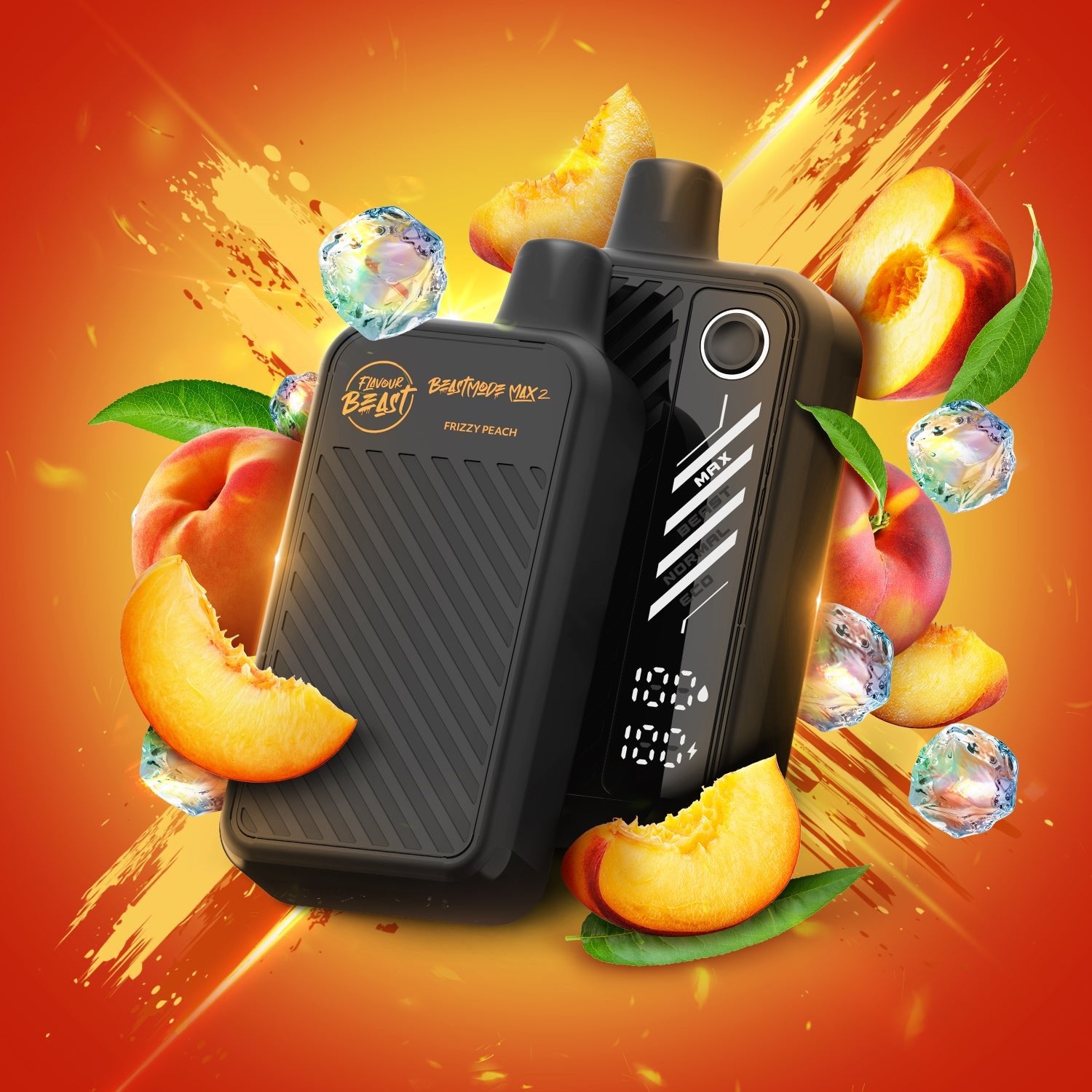 Frizzy Peach - Beast Mode Max 2 Disposable By Flavour Beast - Simpli Vape Frizzy Peach - Beast Mode Max 2 Disposable By Flavour Beast - Simpli Vape