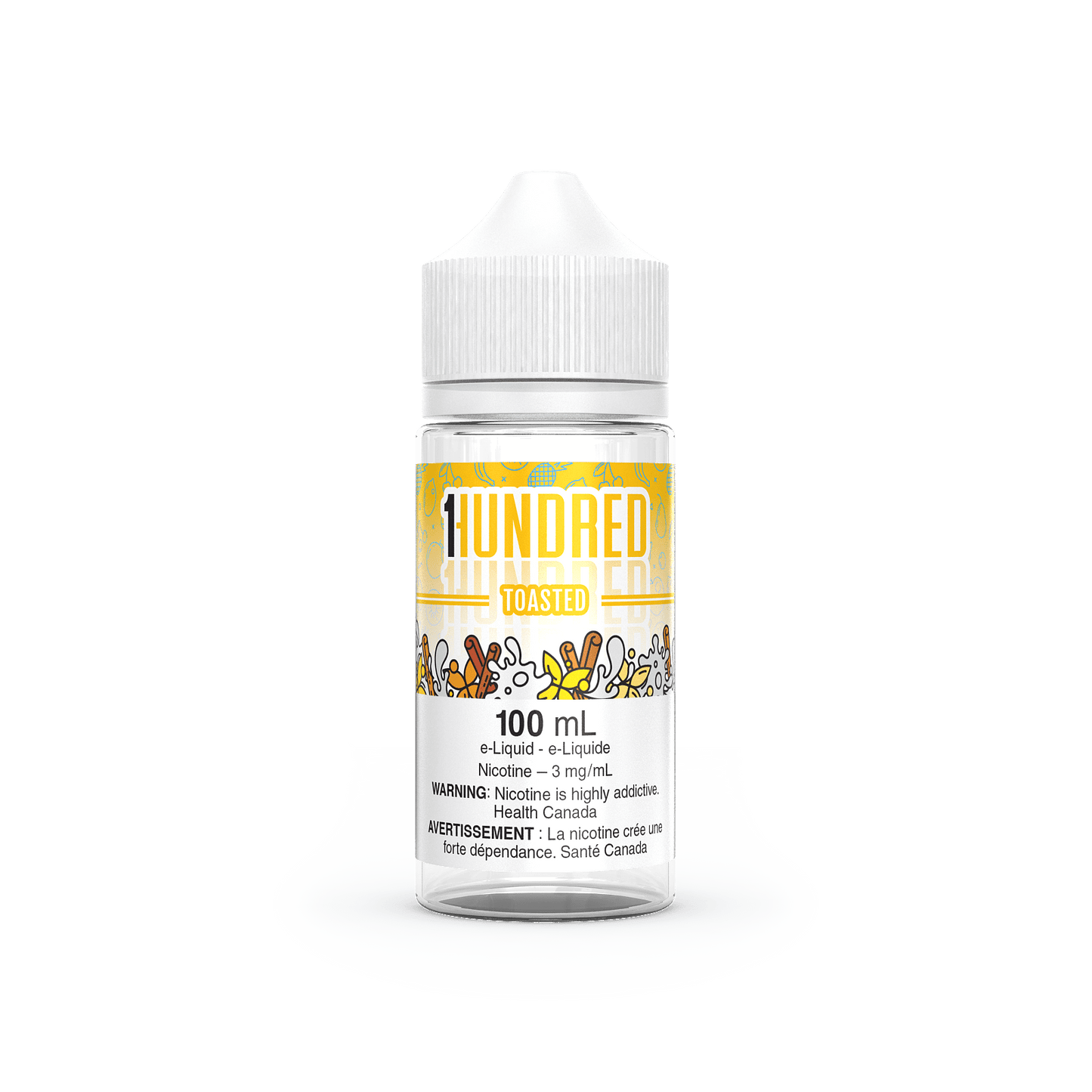 Hundred - Toasted (FREEBASE 100mL) - Simpli Vape - Canada shipping and delivery