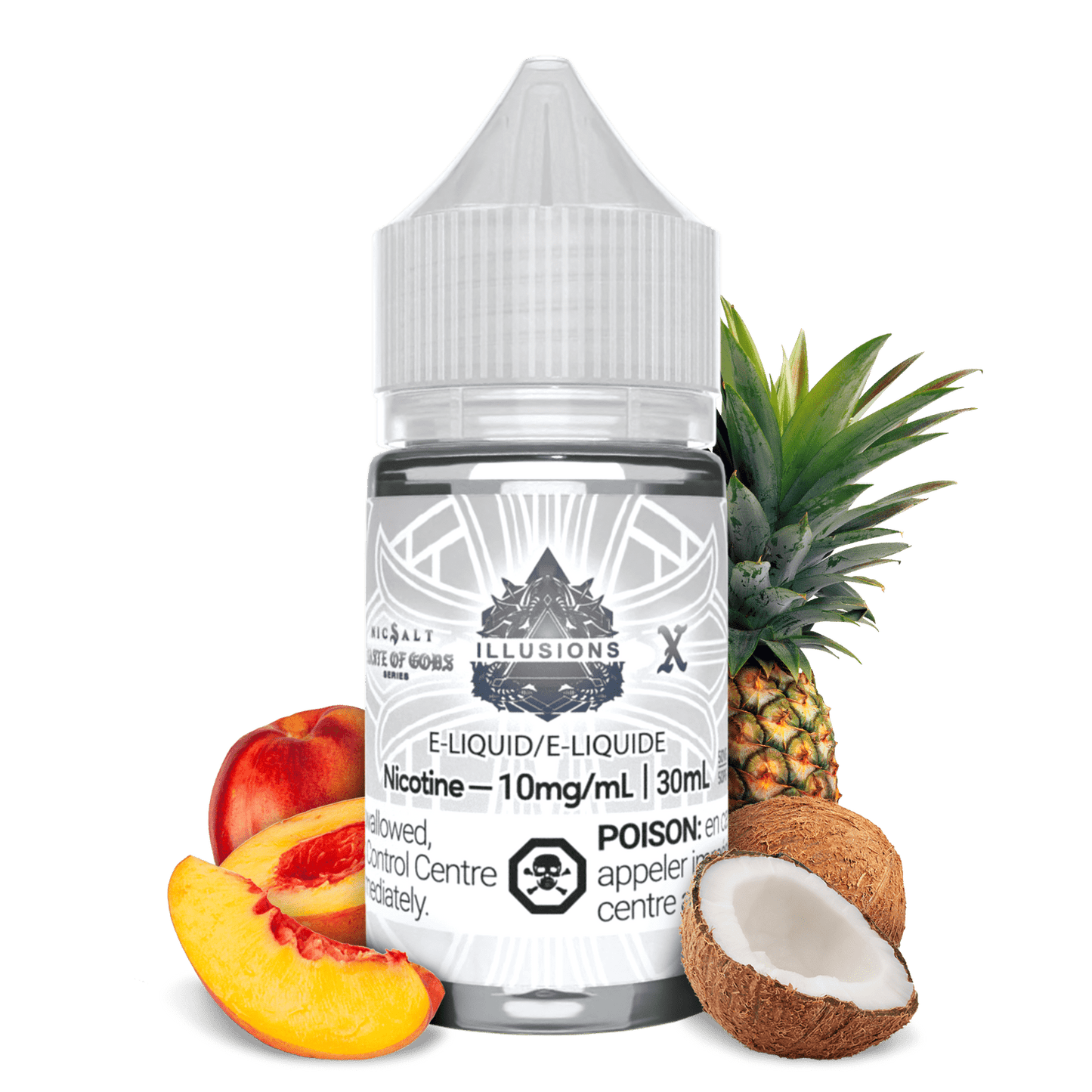 Illusions Taste of Gods X E - Liquid (Nic Salt 30mL) - Simpli Vape - Canada shipping and delivery