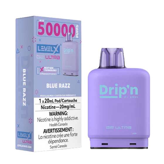 Level X Drip'n G2 Ultra - Blue Razz - Simpli Vape - Canada shipping and delivery