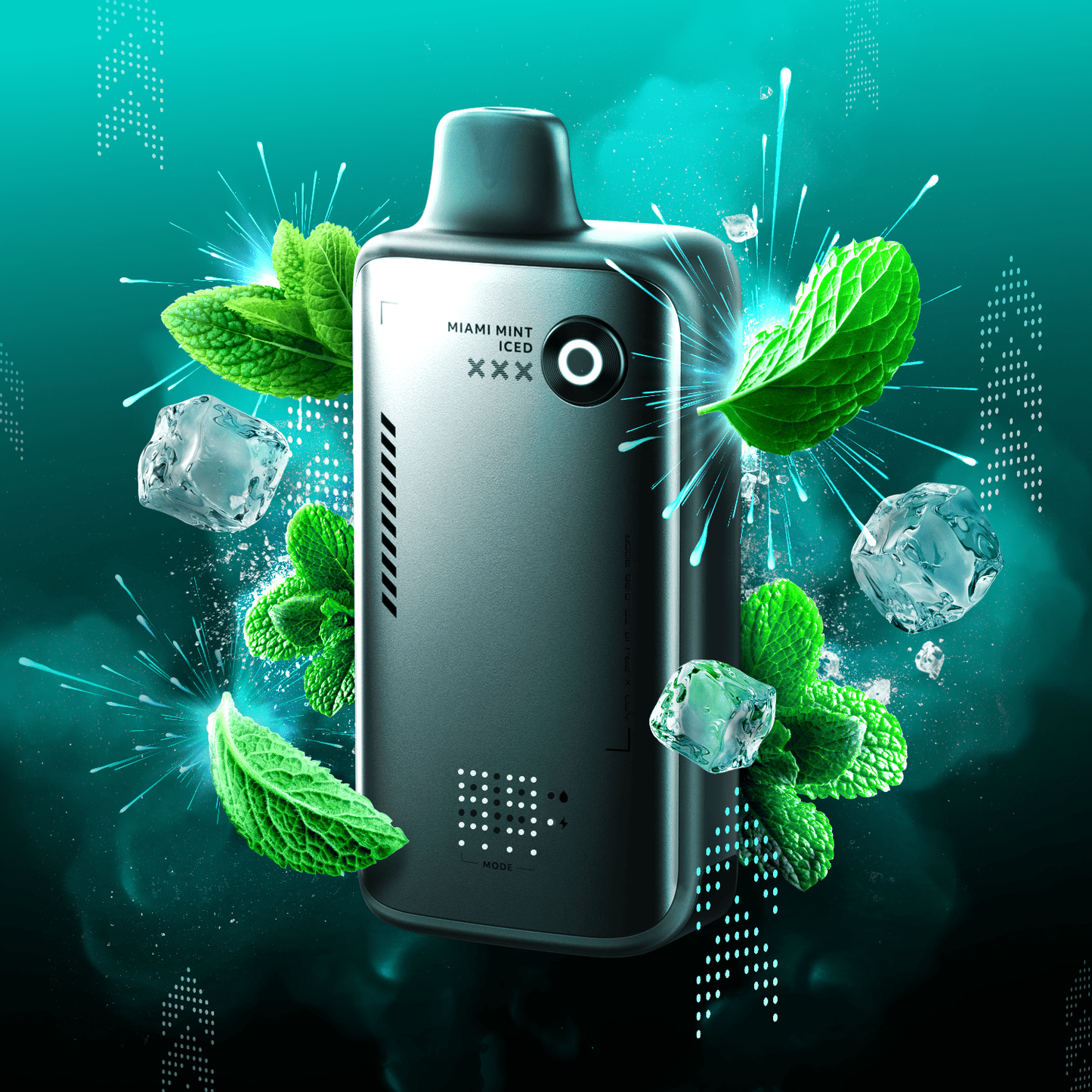 Miami Mint Iced Flavour Beast Alpha 80K Disposable - Simpli Vape - Canada shipping and delivery