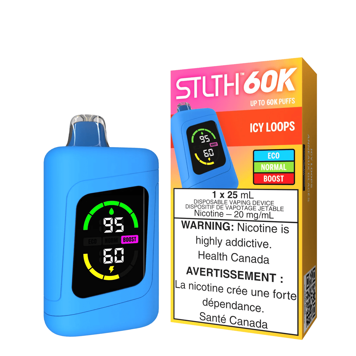 STLTH 60K – Icy Loops Disposable Vape - Simpli Vape - Canada shipping and delivery