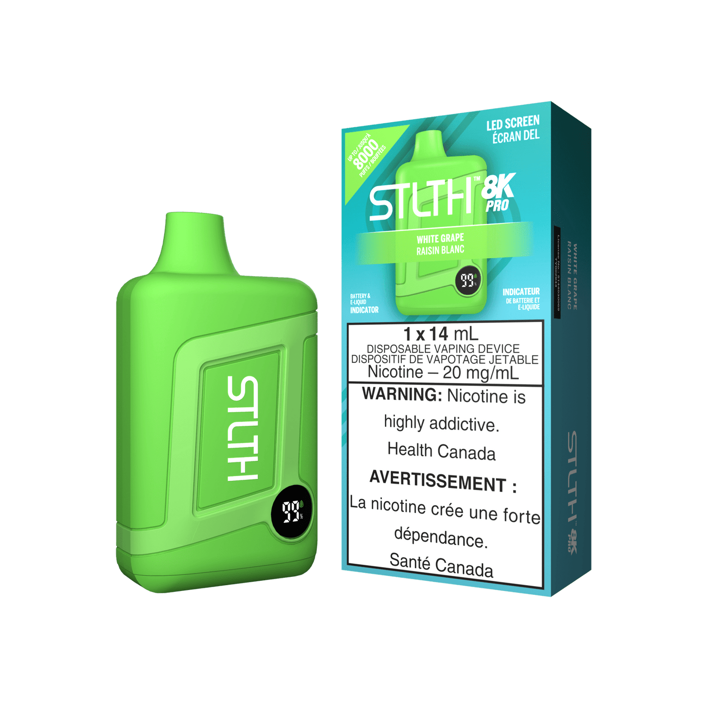 STLTH BOX 8K PRO DISPOSABLE VAPE - Simpli Vape - Canada shipping and delivery