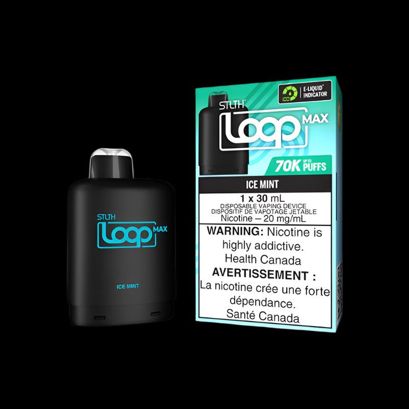 STLTH LOOP MAX POD PACK - ICE MINT - Simpli Vape - Canada shipping and delivery