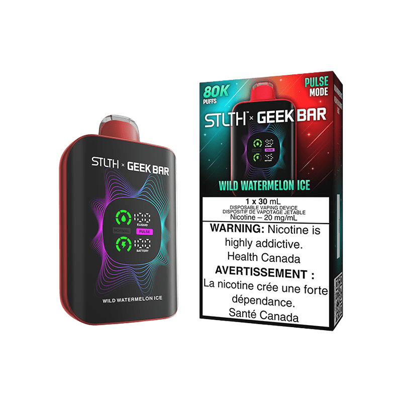 STLTH X GEEK BAR DISPOSABLE - WILD WATERMELON ICE - Simpli Vape - Canada shipping and delivery