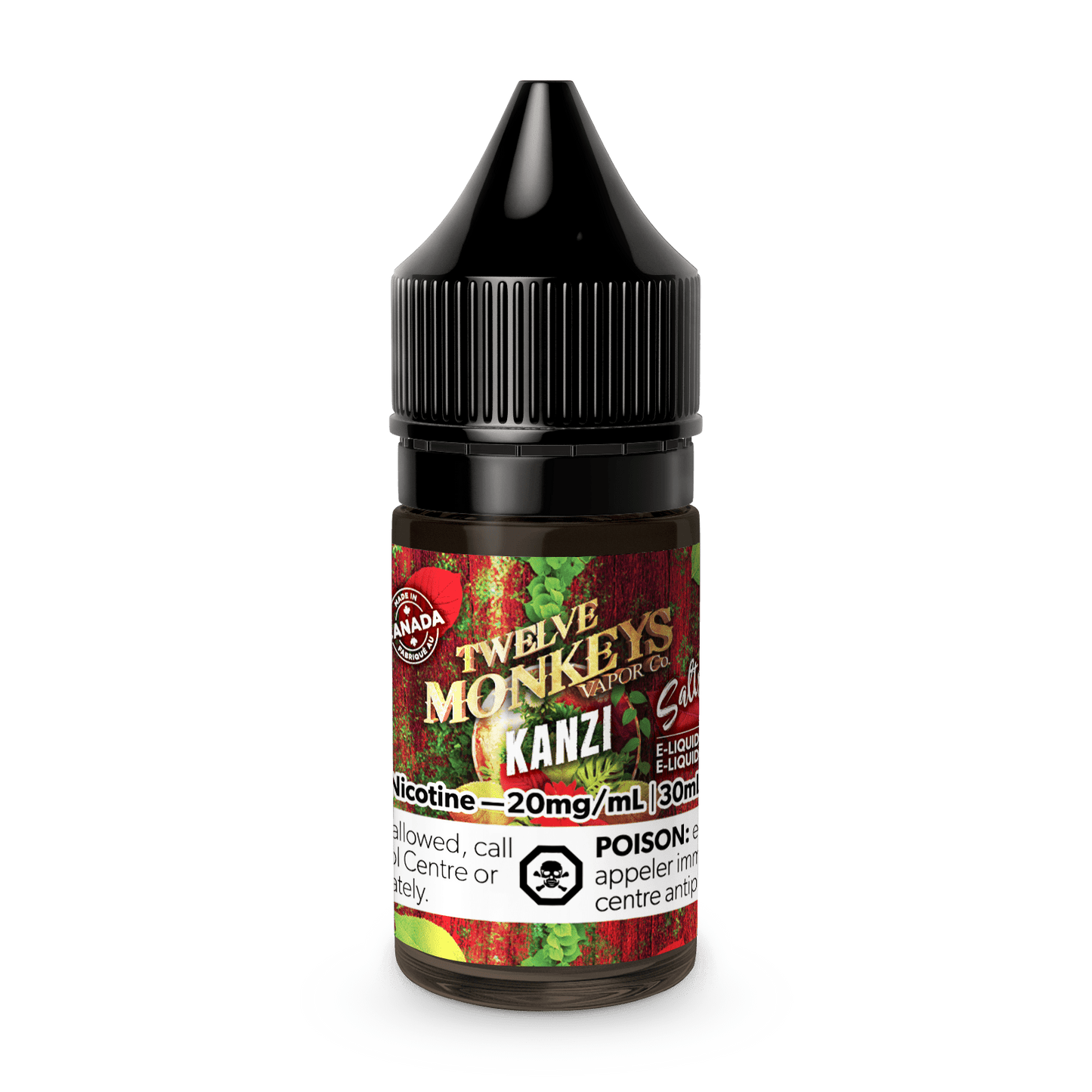 Twelve Monkeys Nic - Salt (30mL) E - Liquids - Simpli Vape - Canada shipping and delivery