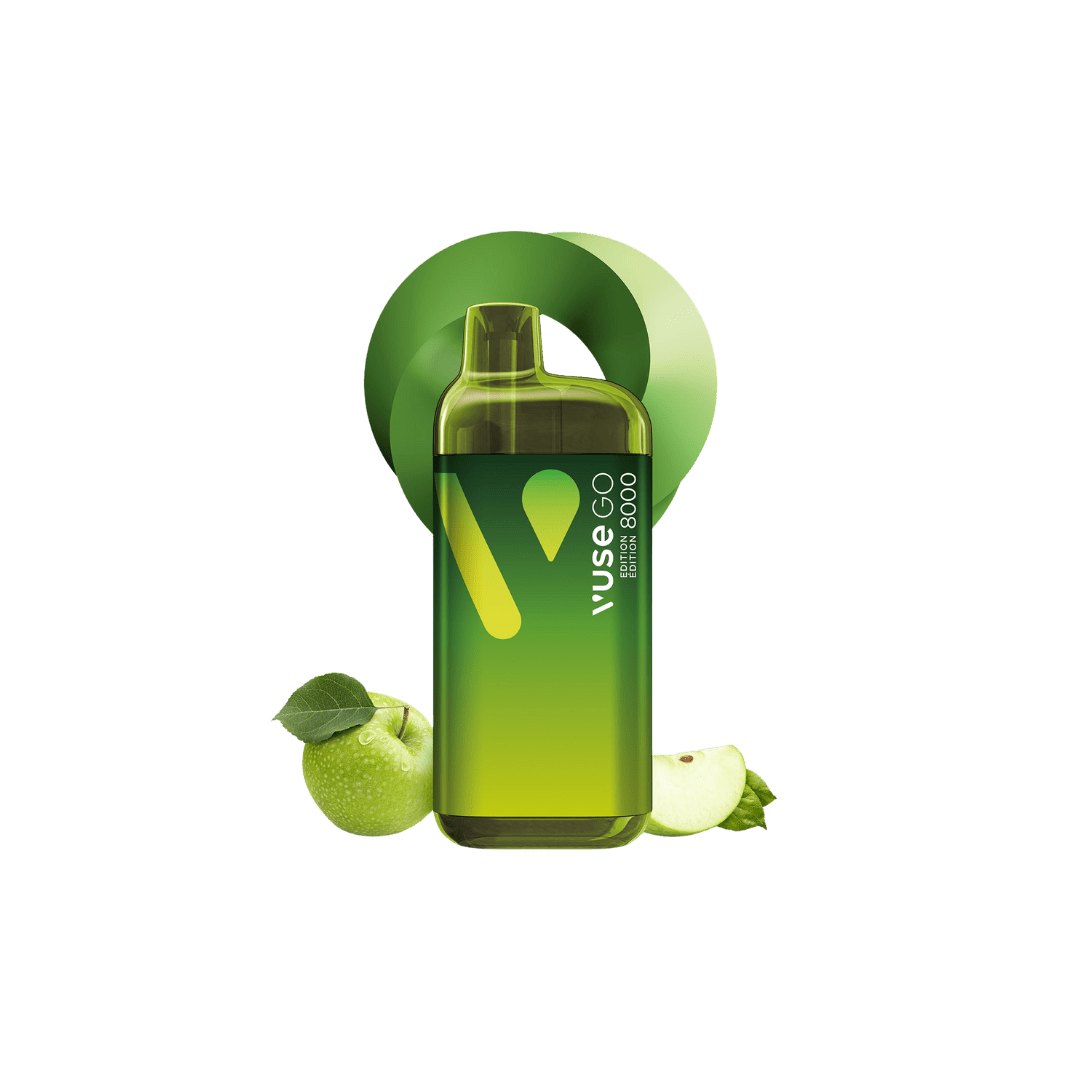 Vuse GO Edition 8000 - Apple Sour - Simpli Vape Vuse GO Edition 8000 - Apple Sour - Simpli Vape