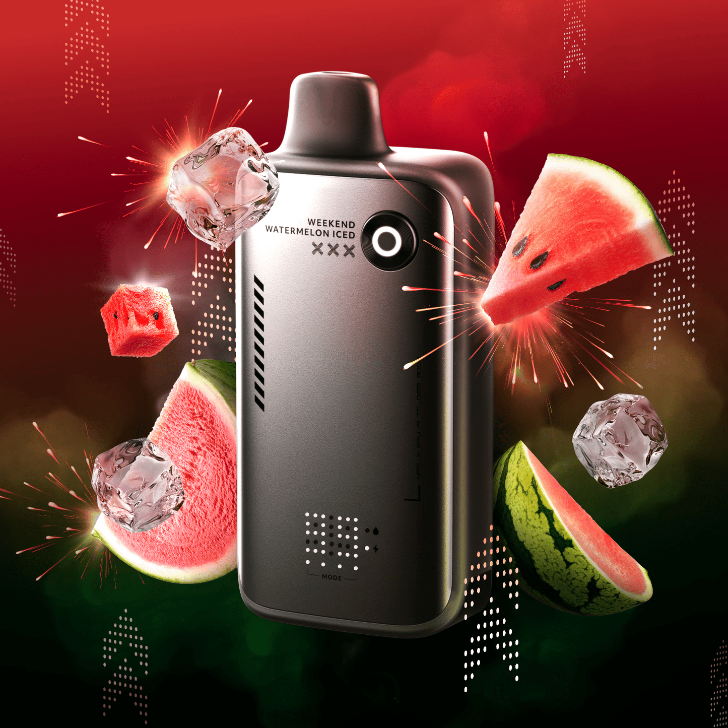 Weekend Watermelon Iced Flavour Beast Alpha 80K Disposable - Simpli Vape - Canada shipping and delivery