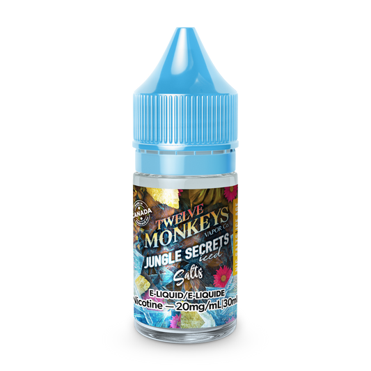 Twelve Monkeys Ice Age Salt- Jungle Secrets (Nic Salt 30mL)