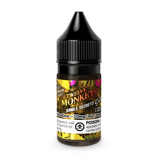 Twelve Monkeys - Jungle Secrets (Nic Salt 30mL)