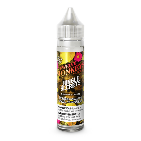 Twelve Monkeys - Jungle Secrets (Freebase 60mL)