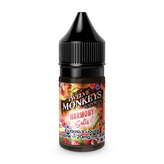 Twelve Monkeys Harmony E-Liquid (Nic Salt 30mL)