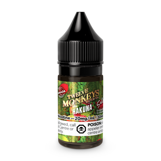 Twelve Monkeys Hakuna E-Liquid (Nic Salt 30mL)