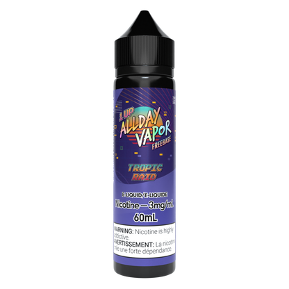 Allday Vapor Tropic Raid Code E-Liquid (Freebase 60mL) - Simpli Vape