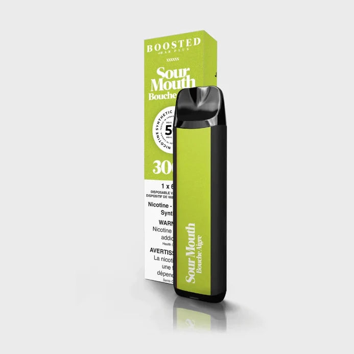 BOOSTED BAR PLUS SOUR MOUTH DISPOSABLE VAPE (Synthetic 50)