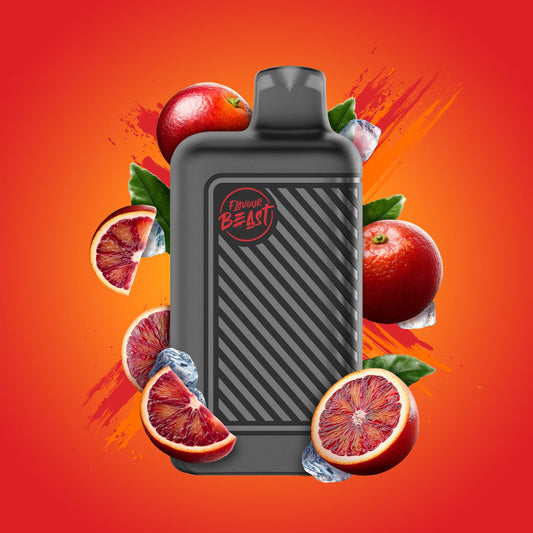 Bangin' Blood Orange Iced - Flavour Beast Beast Mode 8K Disposable - Simpli Vape