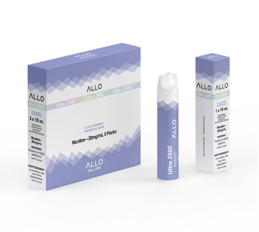 Blue Raspberry - Allo Ultra 2500 Disposable - Simpli Vape