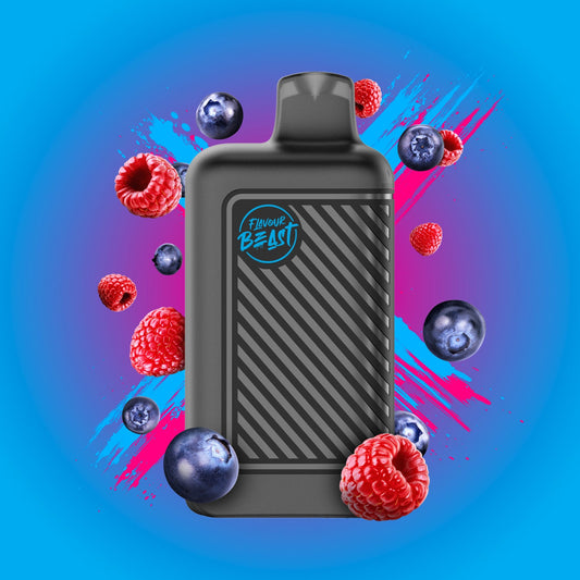 Bomb Blue Razz - Flavour Beast Beast Mode 8K Disposable - Simpli Vape