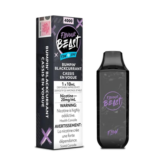 Bumpin' Blackcurrant Iced - Flavour Beast Flow Disposable 5000 Puffs - Simpli Vape