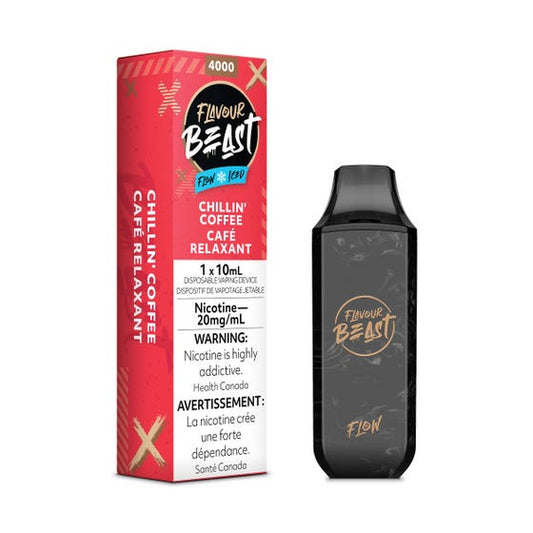 Chillin' Coffee Iced - Flavour Beast Flow Disposable 5000 Puffs - Simpli Vape