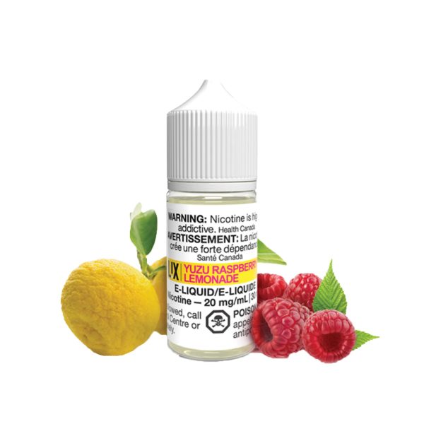 L!X – Yuzu Raspberry Lemonade E-Liquid (Nic Salt 30mL)