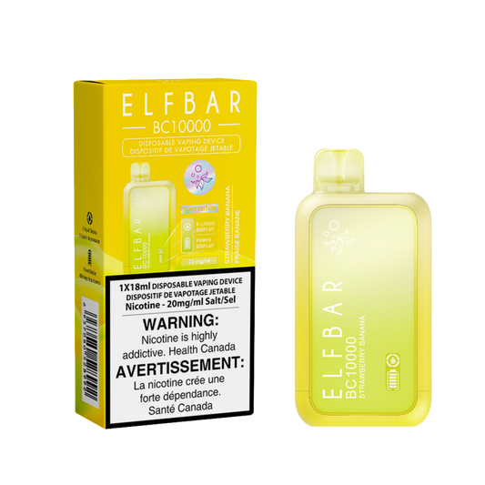 Elfbar BC 10000 - Strawberry Banana - Simpli Vape