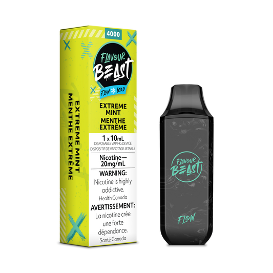 Extreme Mint - Flavour Beast Flow Disposable 5000 Puffs - Simpli Vape