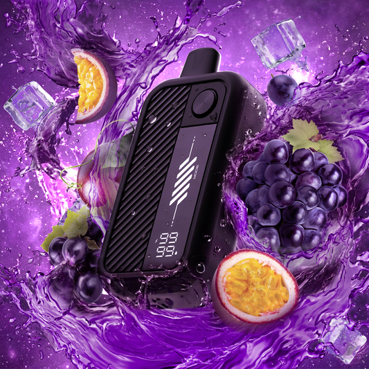 Groovy Grape Passionfruit Iced - Beast Mode Max 3 Disposable