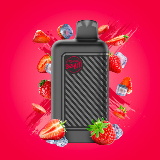 Sic Strawberry Iced - Flavour Beast Beast Mode 8K Disposable