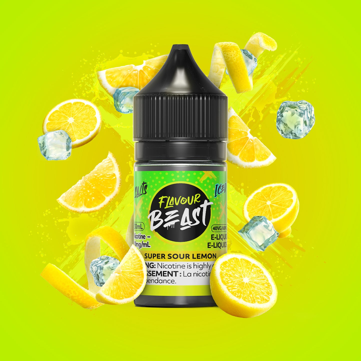 Flavour Beast E-Liquid - Super Sour Lemon