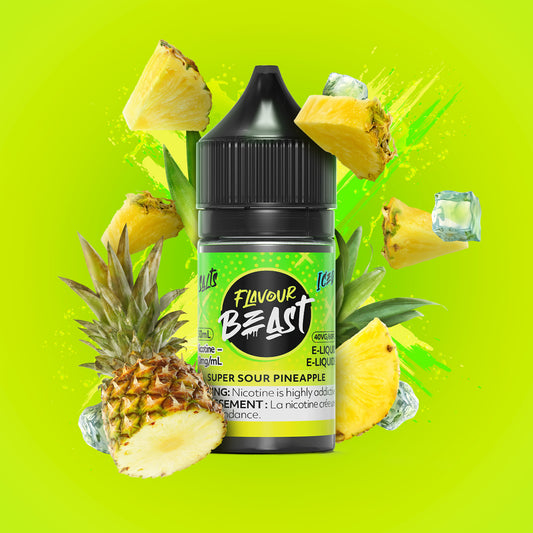 Flavour Beast E-Liquid - Super Sour Pineapple