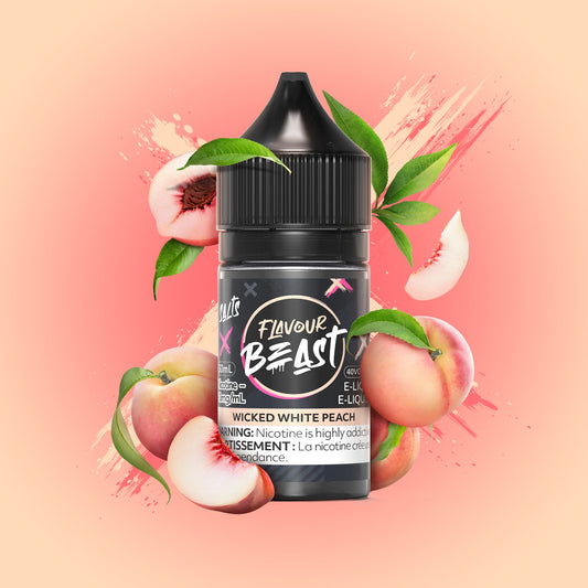 Flavour Beast E-Liquid - Wicked White Peach