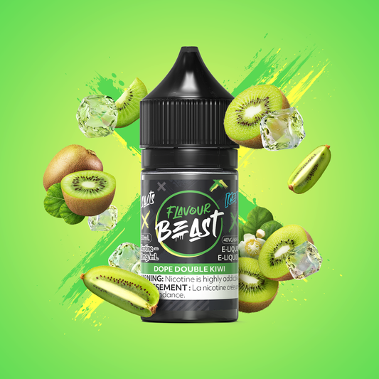 Flavour Beast E-Liquid - Dope Double Kiwi Iced