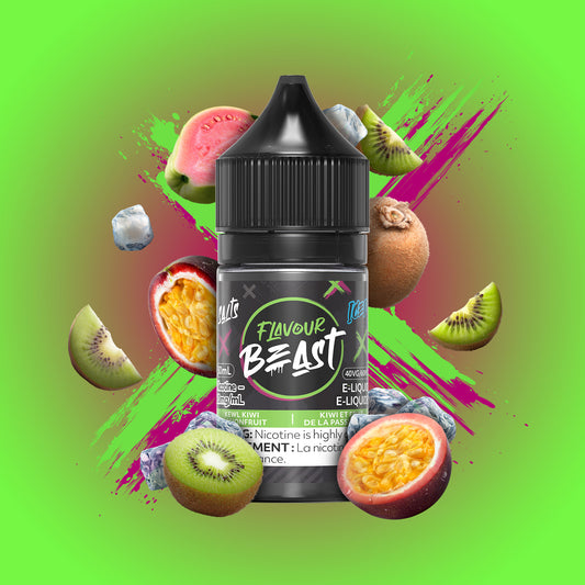 Flavour Beast E-Liquid - Kewl Kiwi Passionfruit Iced