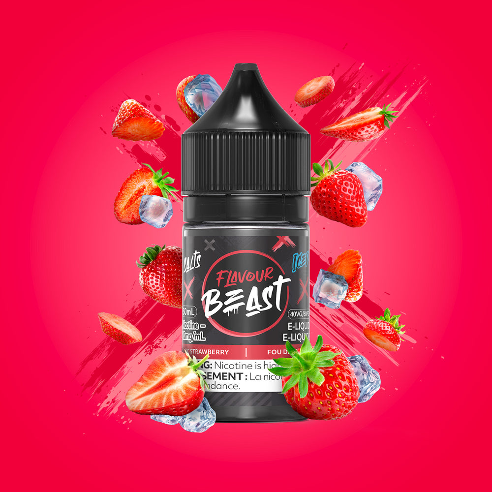 Flavour Beast E-Liquid - Sic Strawberry Iced