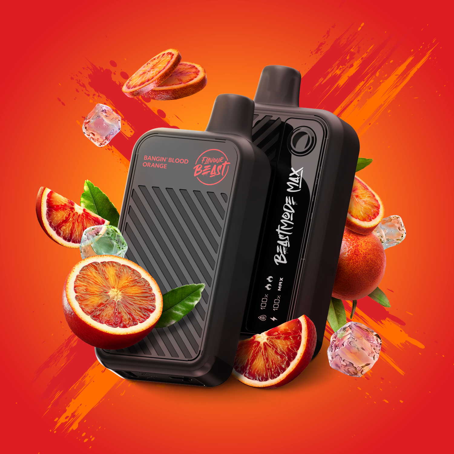 Flavour Beast Beast Mode Max Bangin' Blood Orange Iced - Simpli Vape