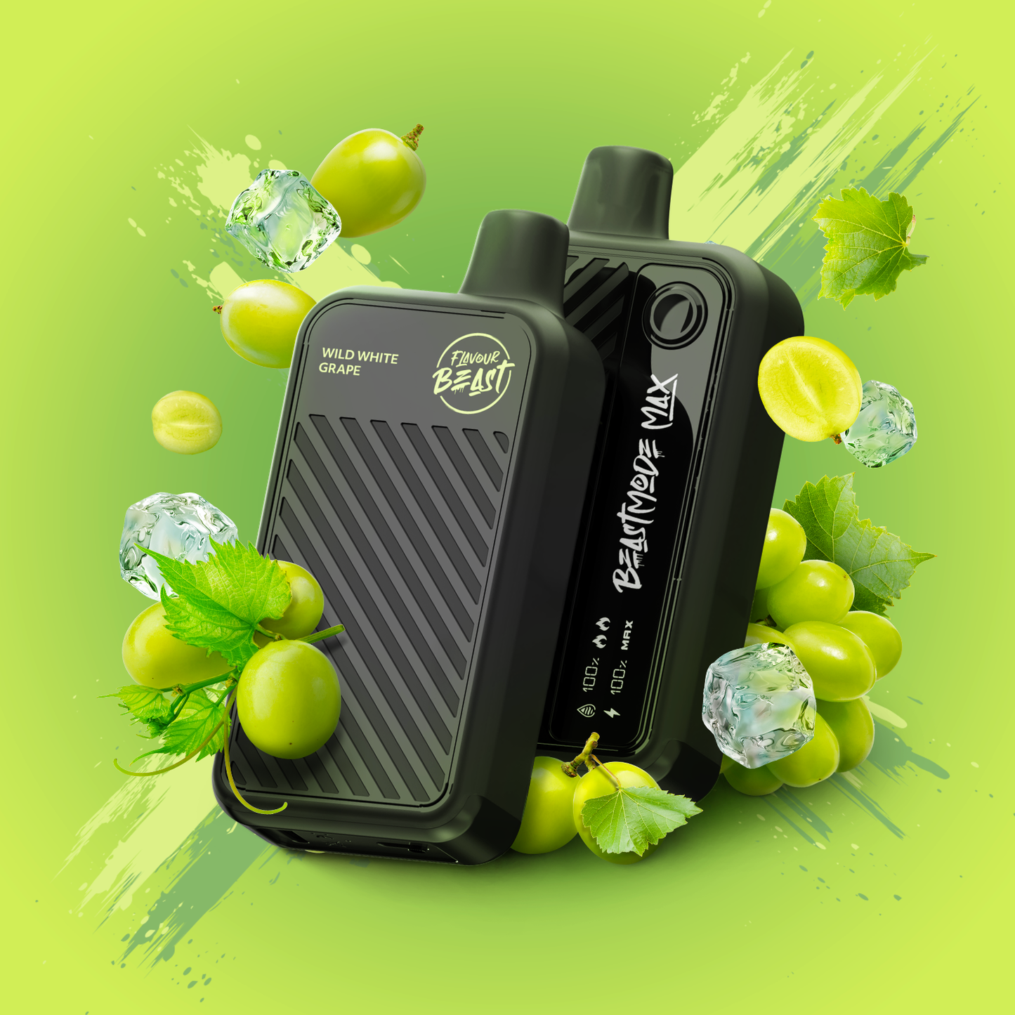 Flavour Beast Beast Mode Max Wild White Grape Iced - Simpli Vape