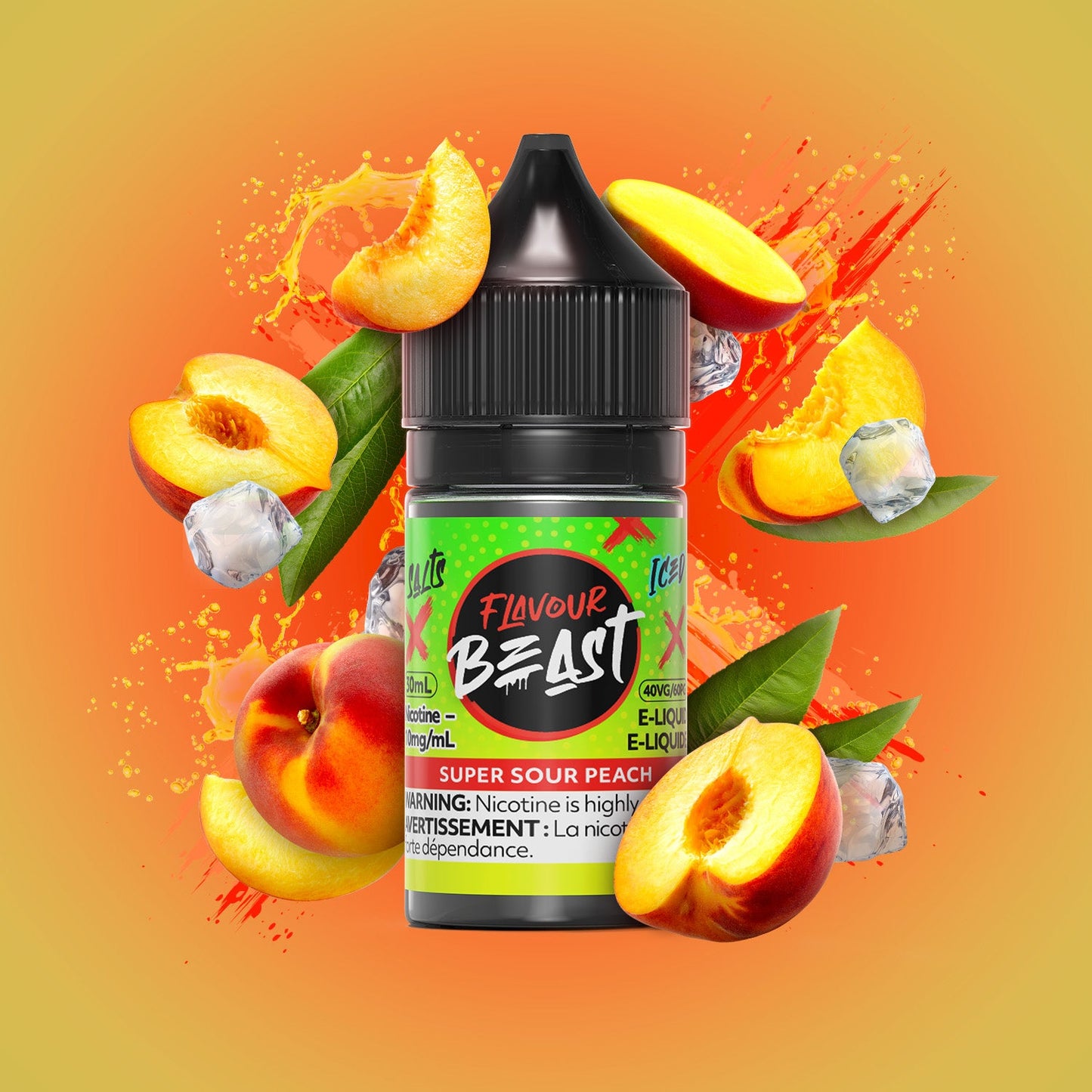 Flavour Beast E-Liquid - Super Sour Peach - Simpli Vape