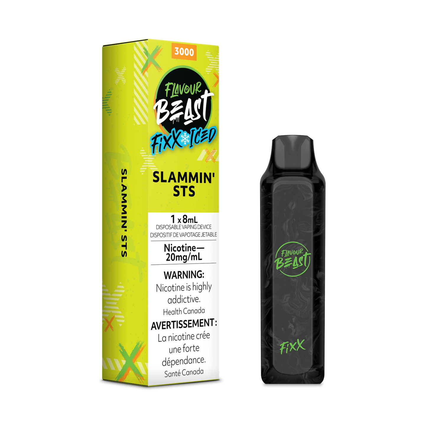 Flavour Beast Fixx Disposable - Slammin' STS Iced - Simpli Vape