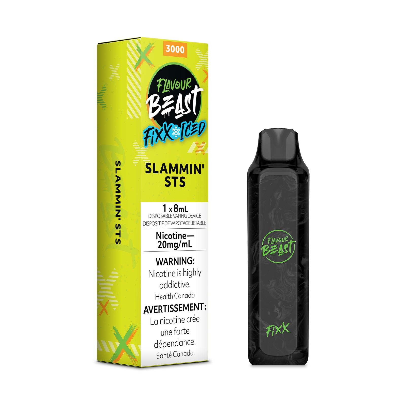 Flavour Beast Fixx Disposable - Slammin' STS Iced - Simpli Vape