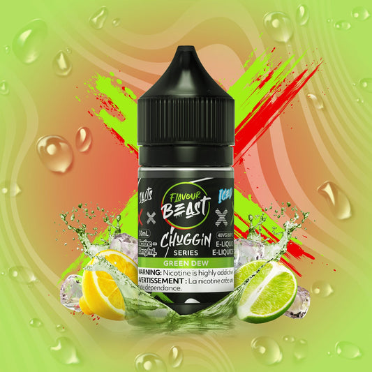 Green Drew Chuggin Series Salt (30mL) Flavour Beast E-Liquid - Simpli Vape